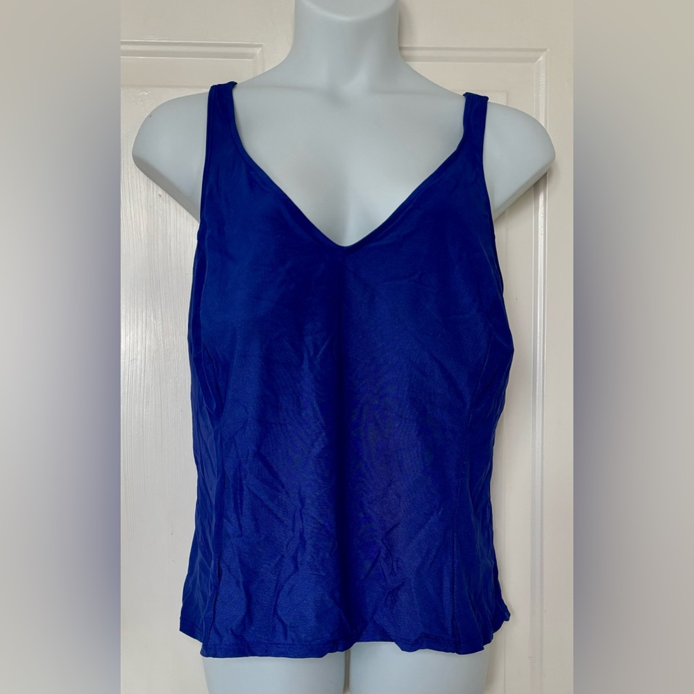 It Figures! Blue Tankini